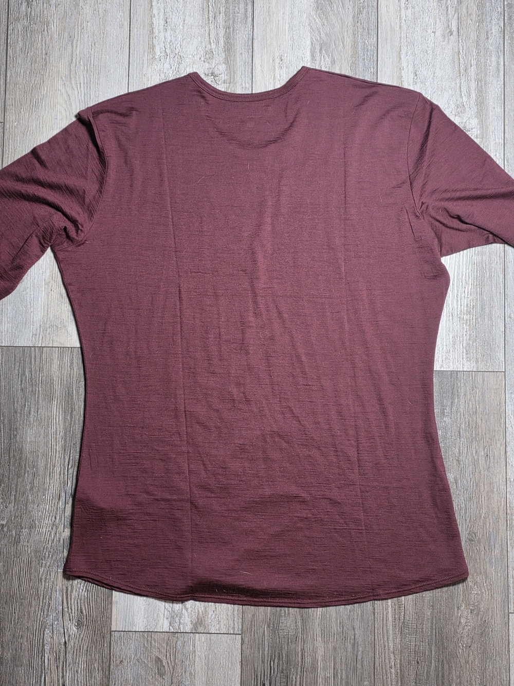 Seg'ments Women's 100% Merino Wool Longsleeve Shirt Sz XXL - Picture 5 of 5